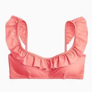 J crew sz xs neon flamingo bikini. Worn 2x